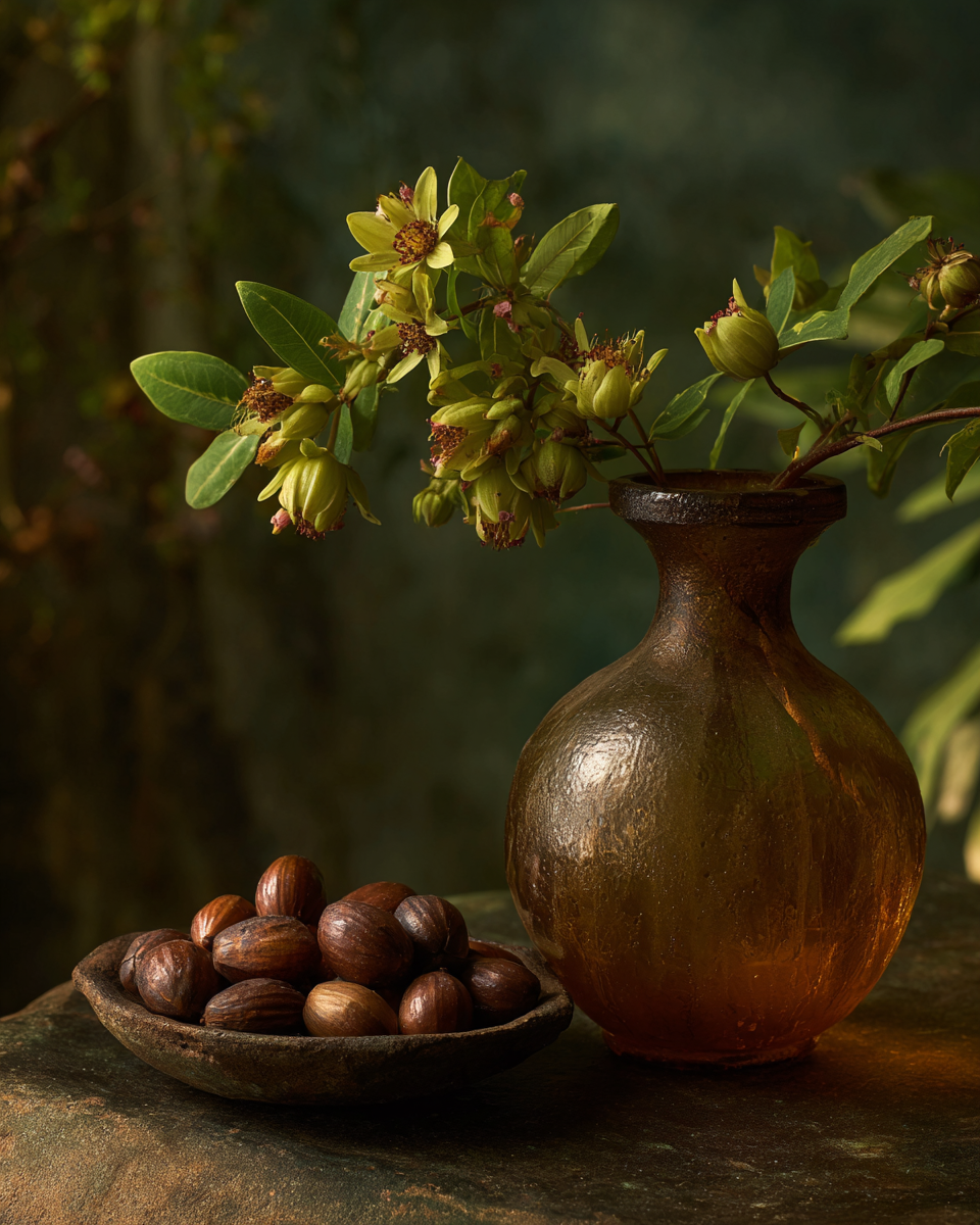 Jojoba — illustration de l'article « Huile de jojoba ou céramides : lequel pour votre peau ? » | NOPAL LIFE