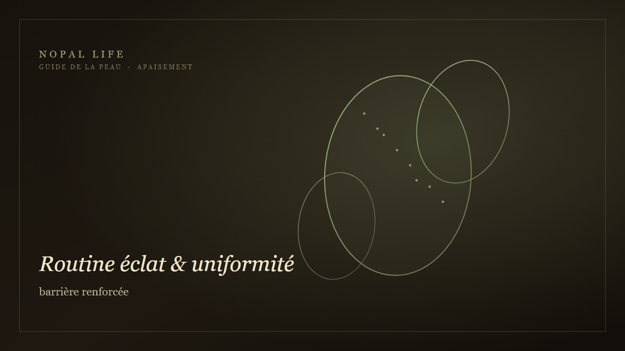 Routine éclat & uniformité : barrière renforcée - Nopal Life