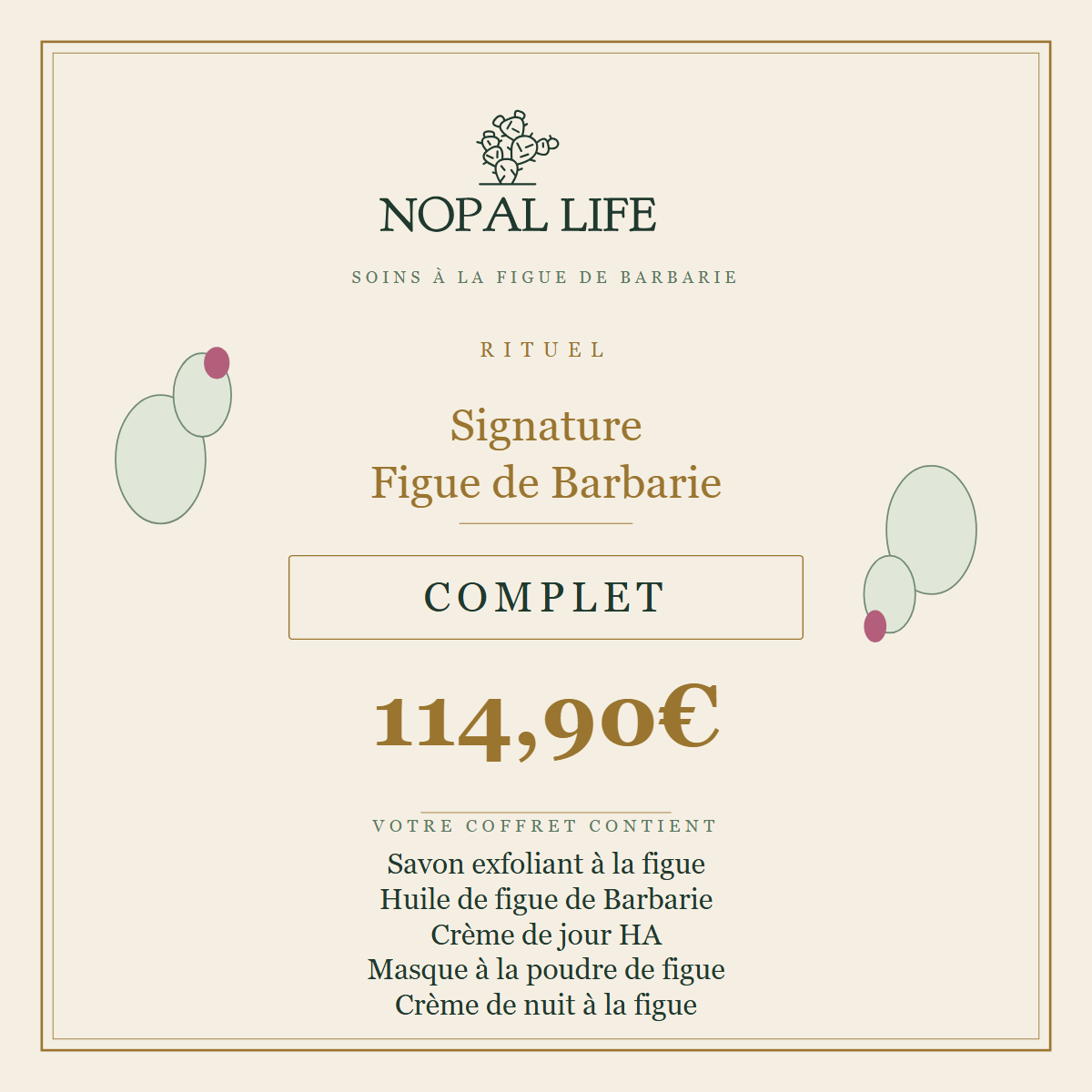 NOPAL LIFE signature Complet