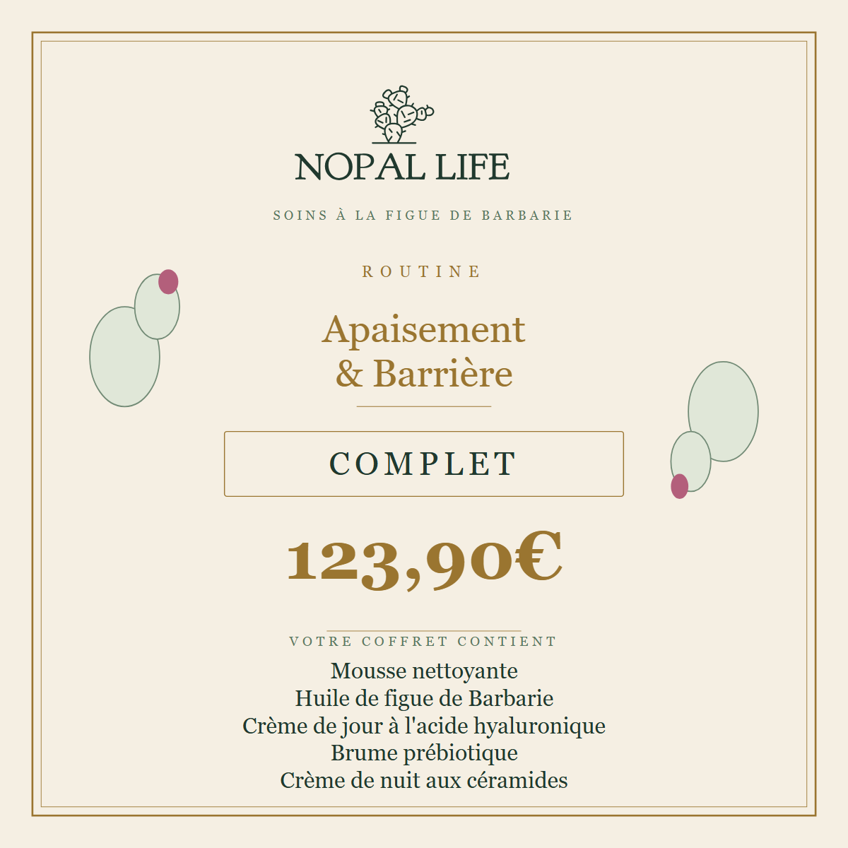 NOPAL LIFE apaisement Complet