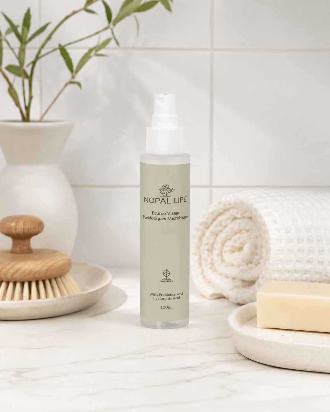 Brume visage prebiotiques – Produit principal – Nopal Life