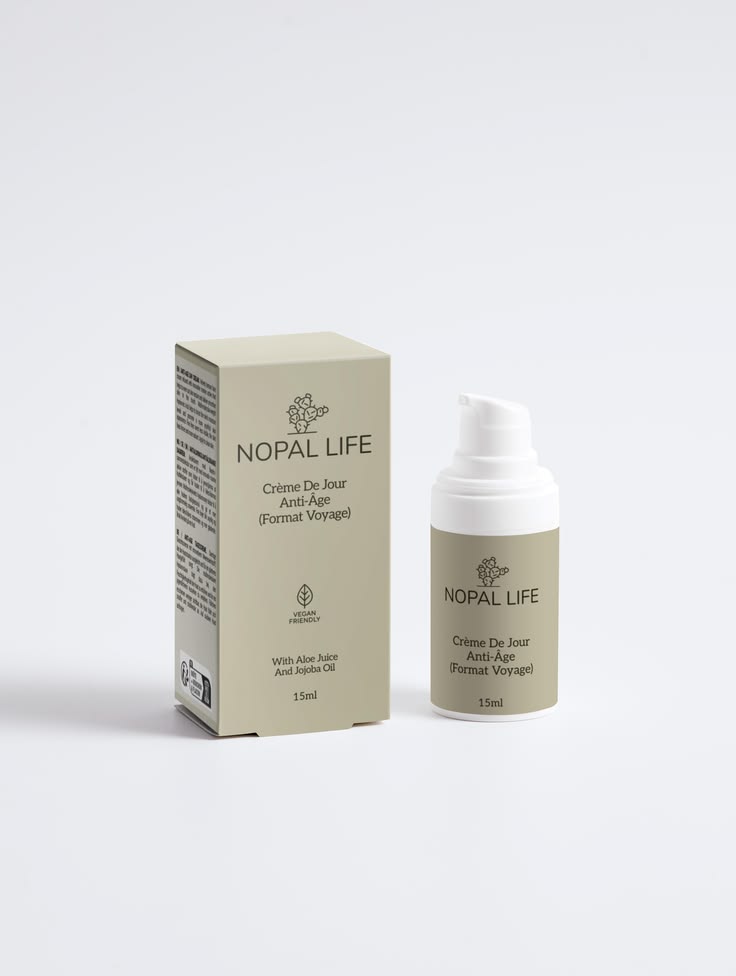Creme de jour aloe vera voyage – Lifestyle deplacement – Nopal Life