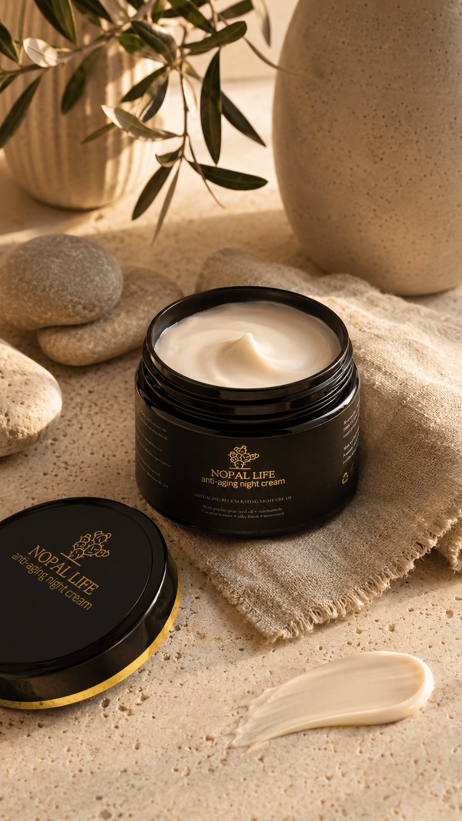Creme nuit figue de barbarie – Texture riche nourrissante – Nopal Life