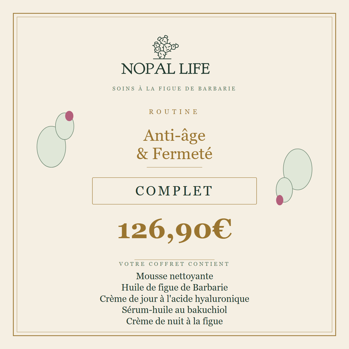 NOPAL LIFE antiage Complet
