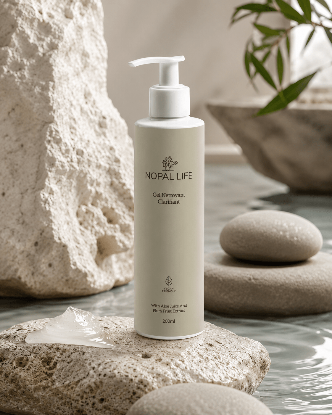 Gel nettoyant aloe vera – Ingredients naturels sans sulfates – Nopal Life