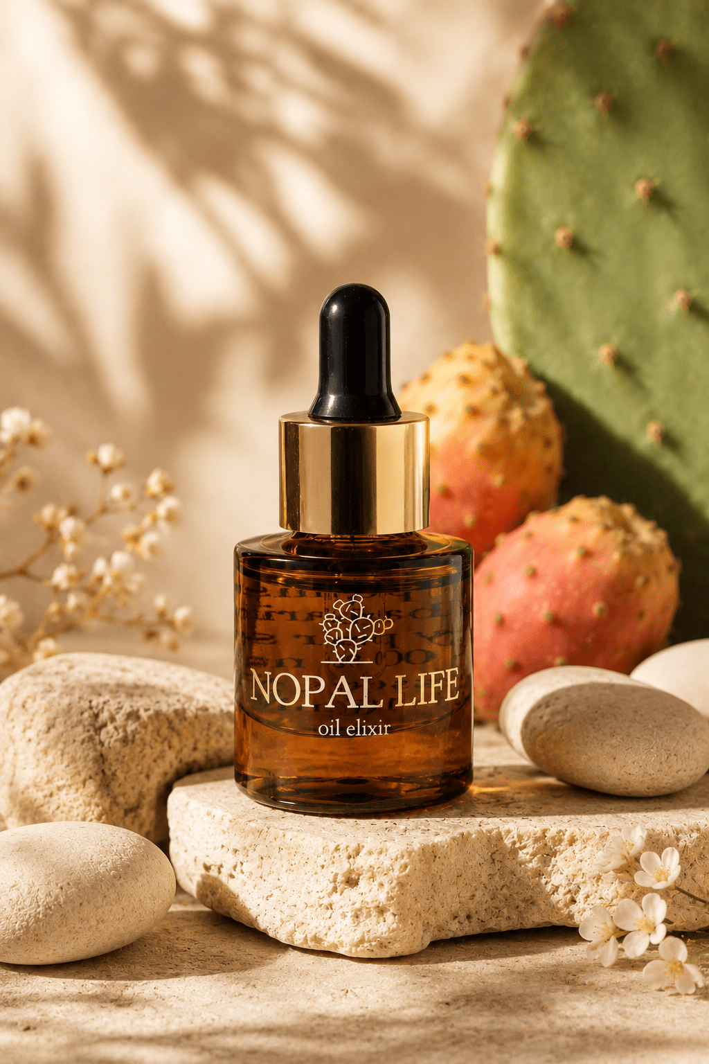 Huile figue de barbarie – Resultat peau lumineuse – Nopal Life