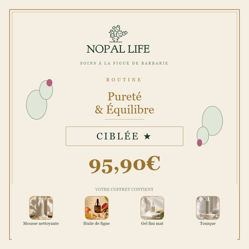Routine Purete & Equilibre - Ciblee - composition en visuels