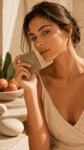 Bio-Peelingseife Kaktusfeige – für fahle, raue Haut – Produktansicht – Nopal Life