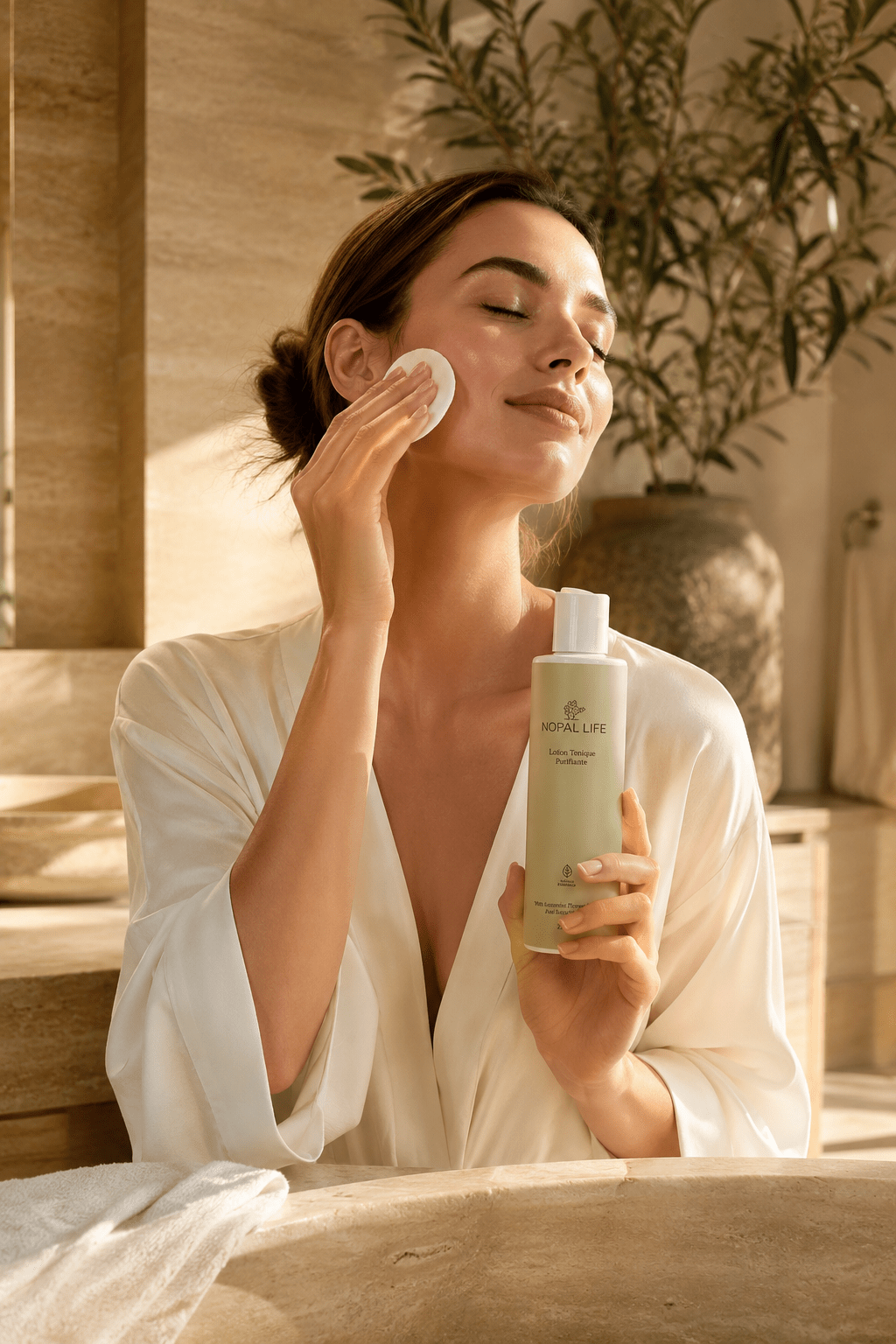 Application tonique purifiant – Routine matifiante peaux grasses – Nopal Life