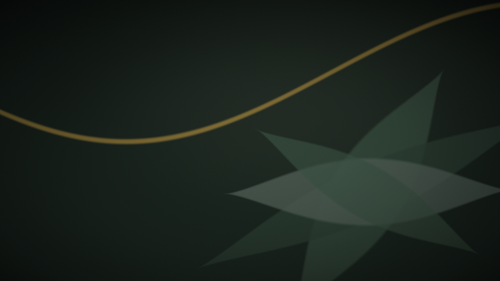 Composition abstraite végétale aux tons vert profond et or — illustration de l'article « Acide salicylique : matin ou soir ? » | NOPAL LIFE