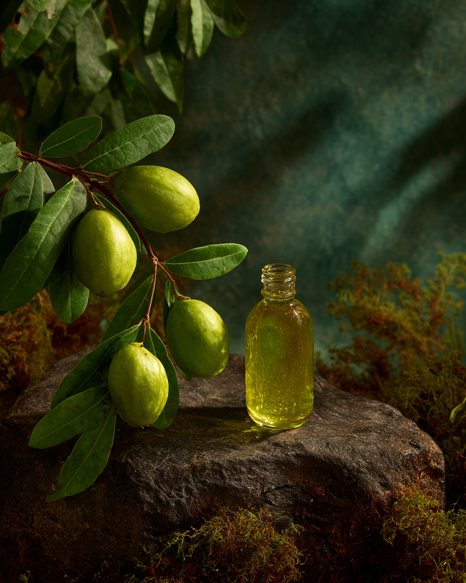 Jojoba — illustration de l'article « Associer huile de rose musquée et huile de jojoba » | NOPAL LIFE