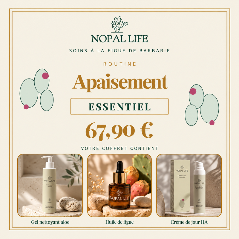 Routine Apaisement - Essentiel - coffret NOPAL LIFE