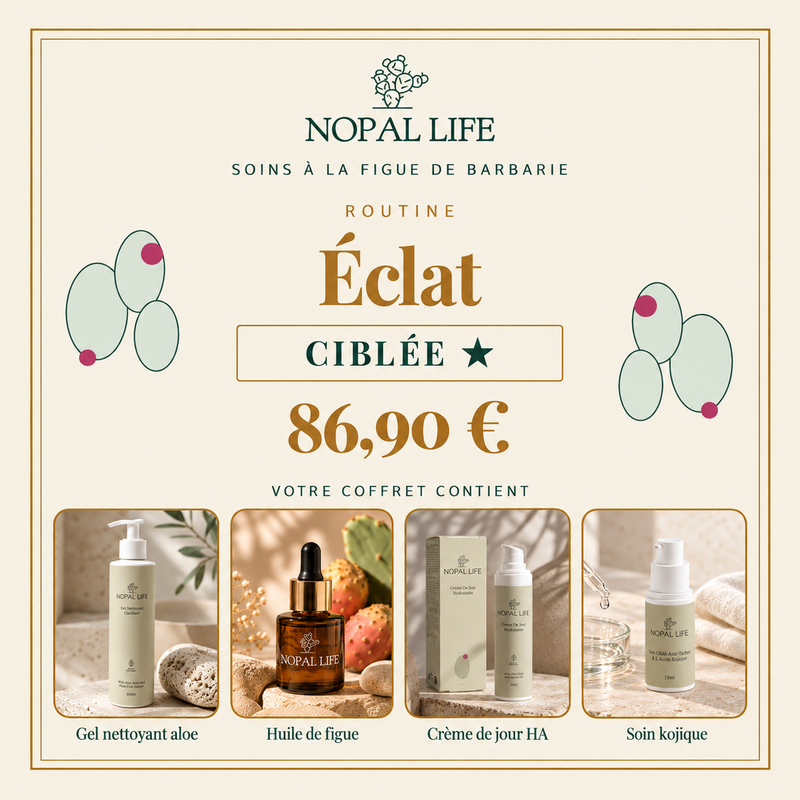 Routine Eclat - Ciblee - coffret NOPAL LIFE