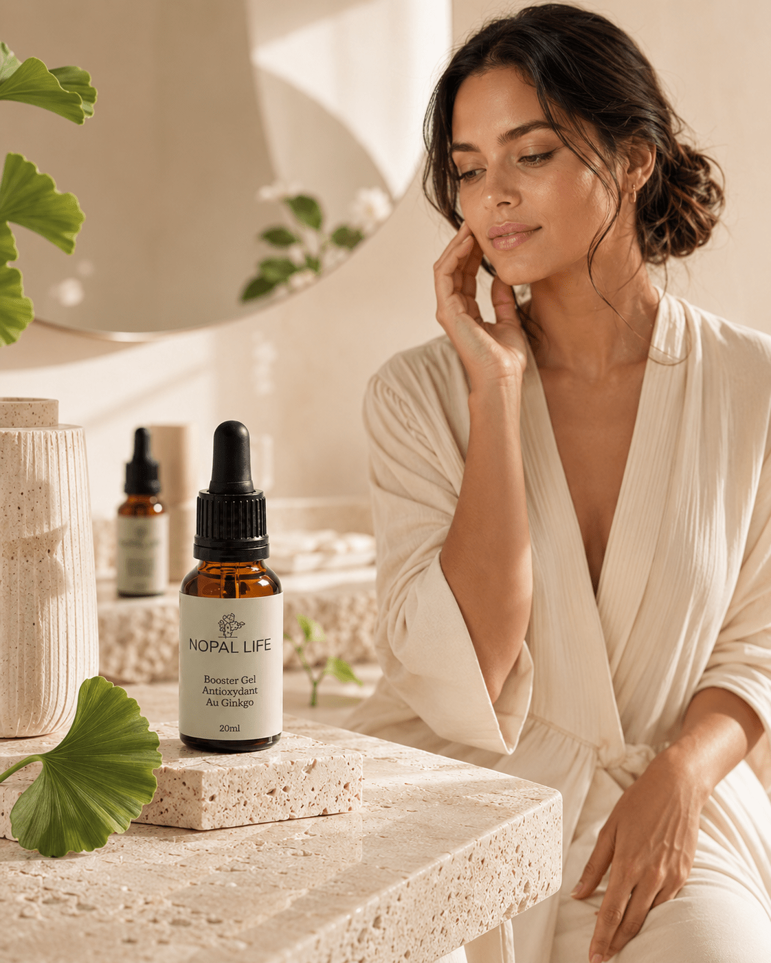 Booster antioxydant Ginkgo biloba – Produit principal – Nopal Life