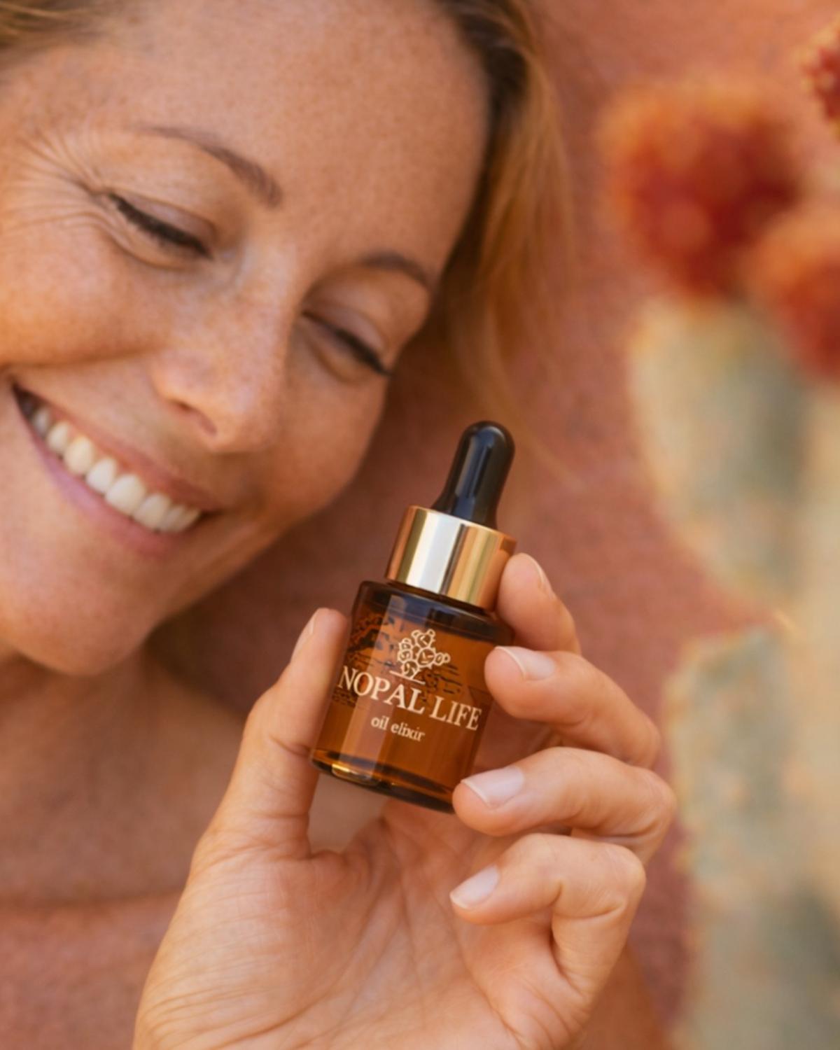 Konzentriertes Bio-Gesichtsöl mit natürlicher Kaktusfeige