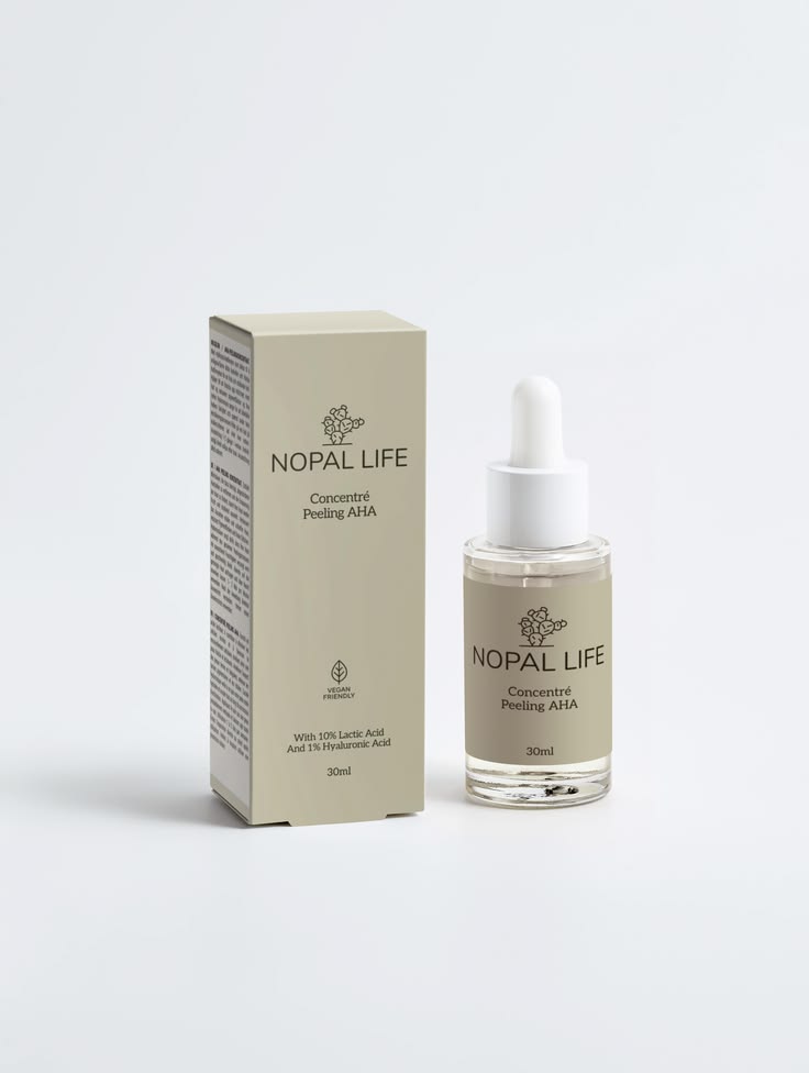 Peeling AHA – Texture gel exfoliante douce 10% – Nopal Life