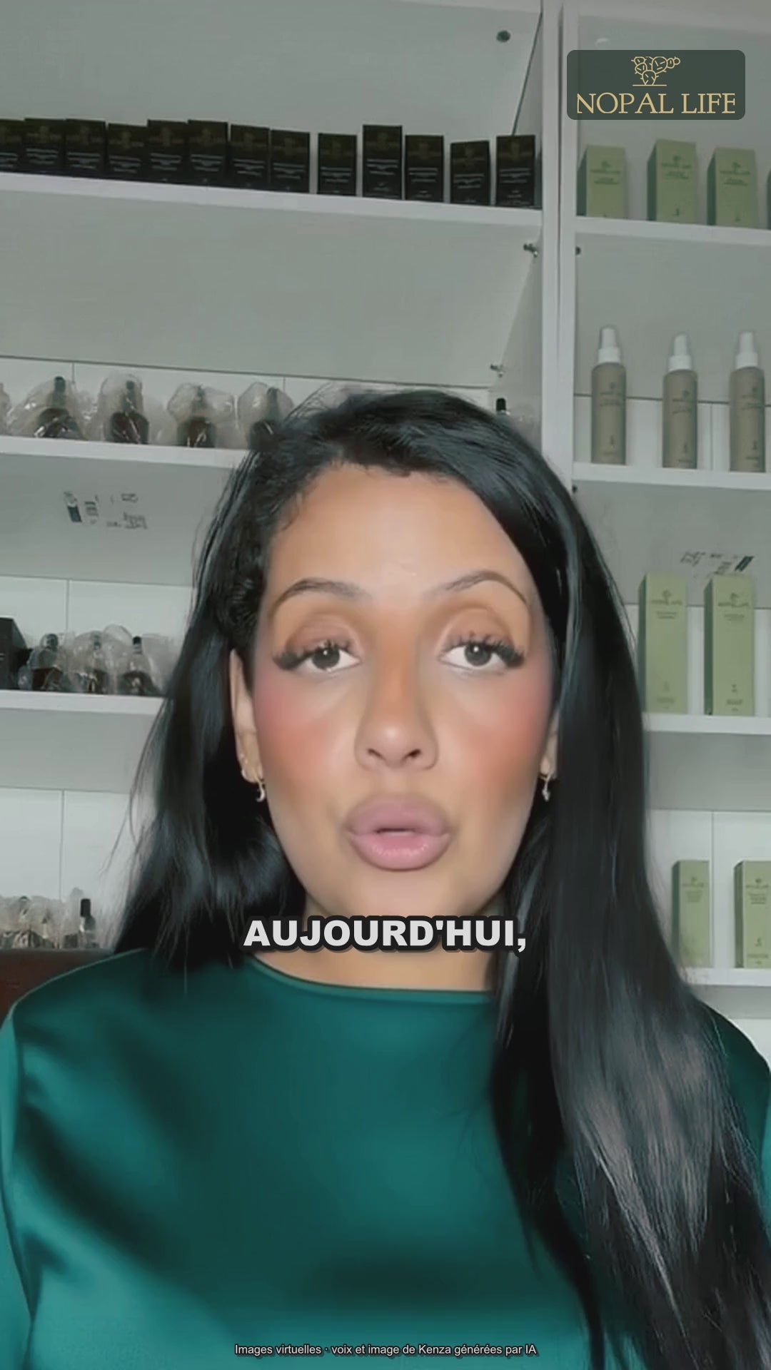 Kenza, fondatrice de Nopal Life (voix et image générées par IA) — Acide salicylique : il fait quoi pour la peau ?