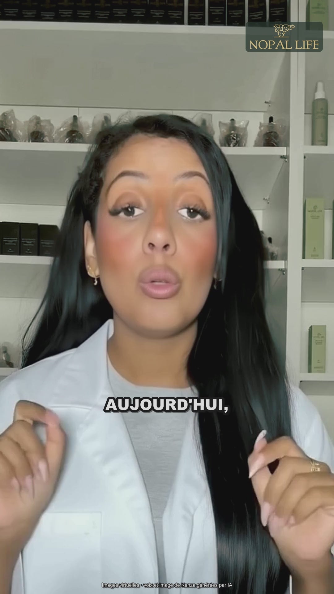 Kenza, fondatrice de Nopal Life (voix et image générées par IA) — Bakuchiol : pourquoi le compare-t-on au rétinol ?
