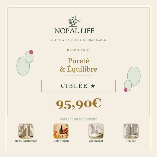 Routine Purete & Equilibre - Ciblee - composition en visuels