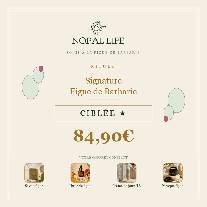 Routine Rituel Signature Figue de Barbarie - Ciblee - composition en visuels