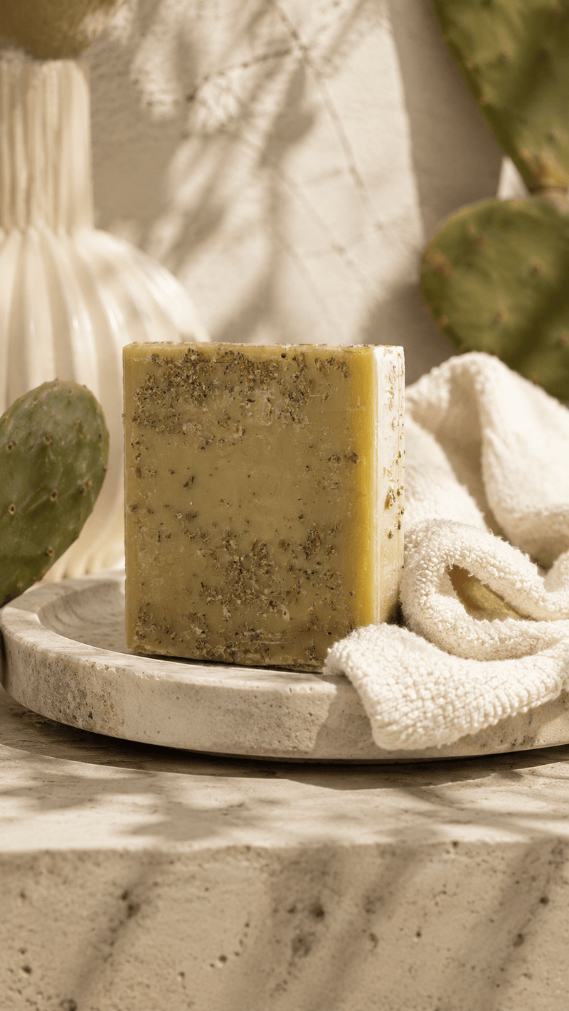 Savon figue de barbarie – Texture exfoliante naturelle – Nopal Life