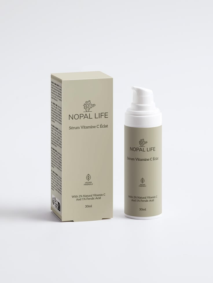 Serum vitamine C – Texture legere antioxydante – Nopal Life