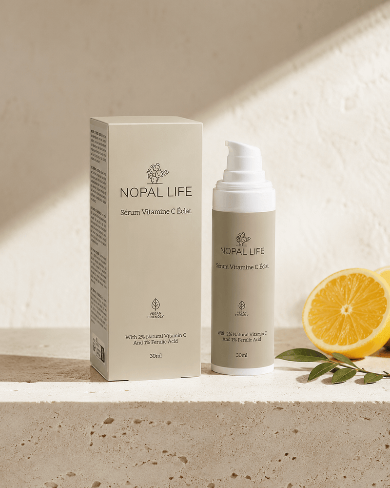 Serum eclat concentre vitamine C – Produit principal – Nopal Life