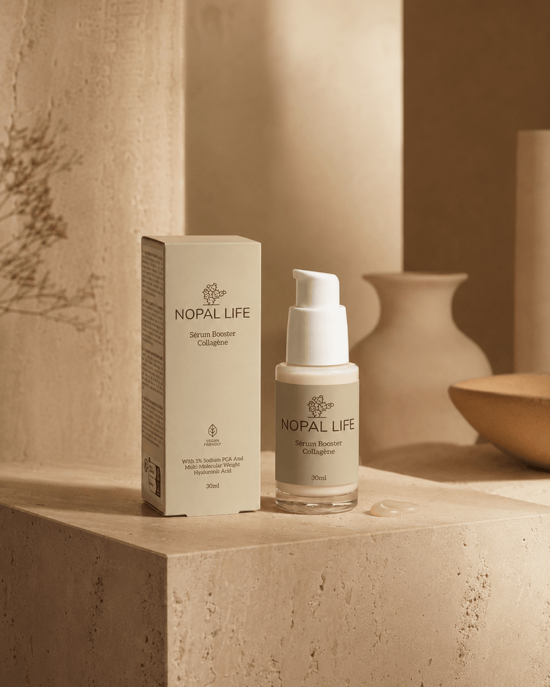 Serum repulpant collagene et acide hyaluronique – Produit principal – Nopal Life