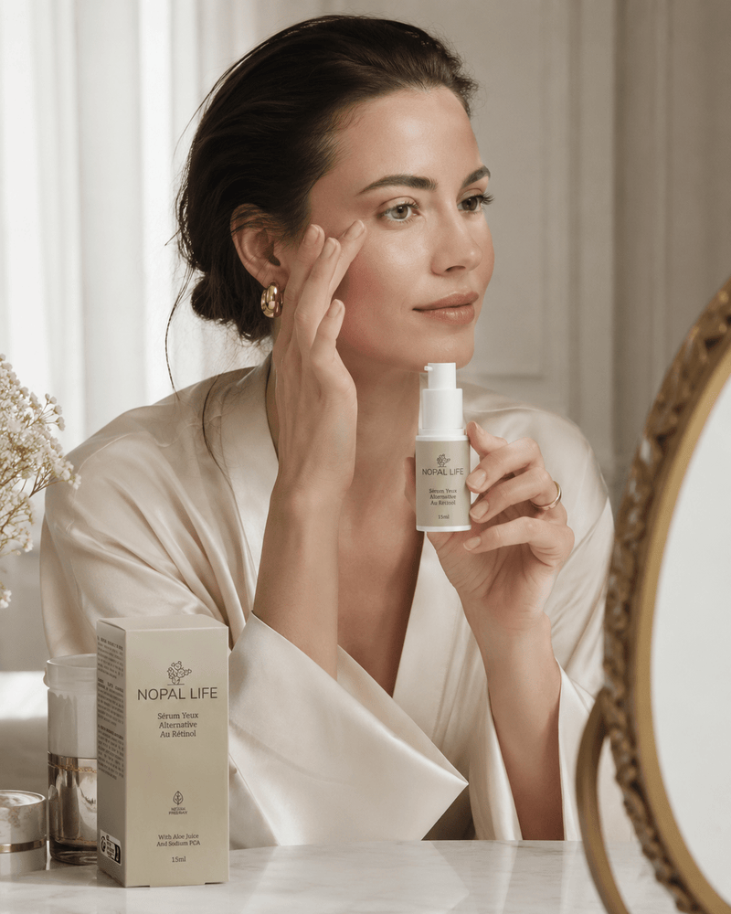 Serum contour des yeux – Texture legere anti-cernes – Nopal Life