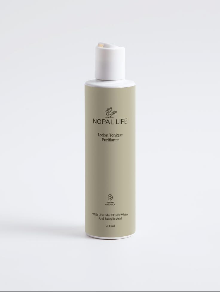 Tonique acide salicylique – Ingredients purifiants naturels – Nopal Life