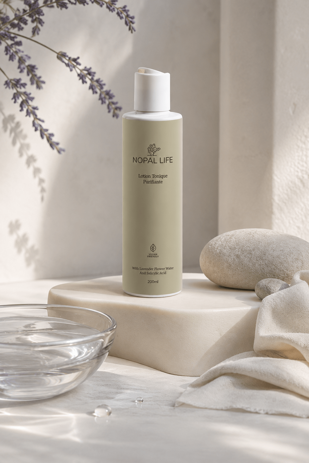 Tonique purifiant – Texture serique legere matifiante – Nopal Life